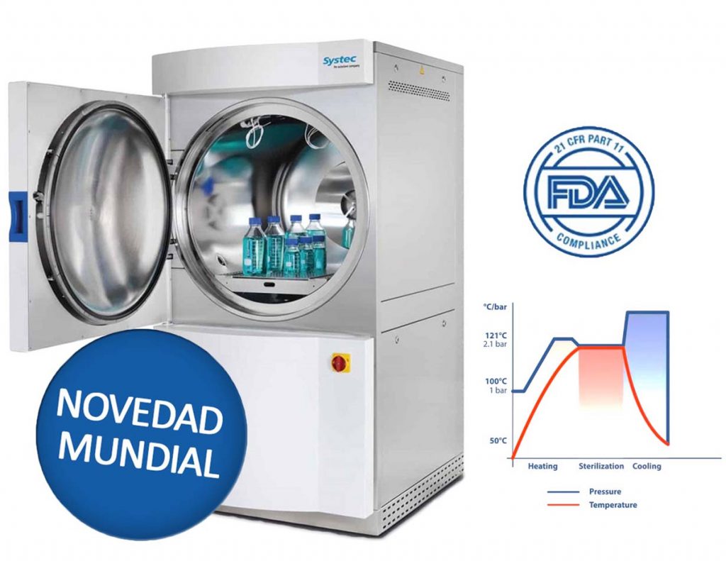 Autoclaves modernos para laboratorios