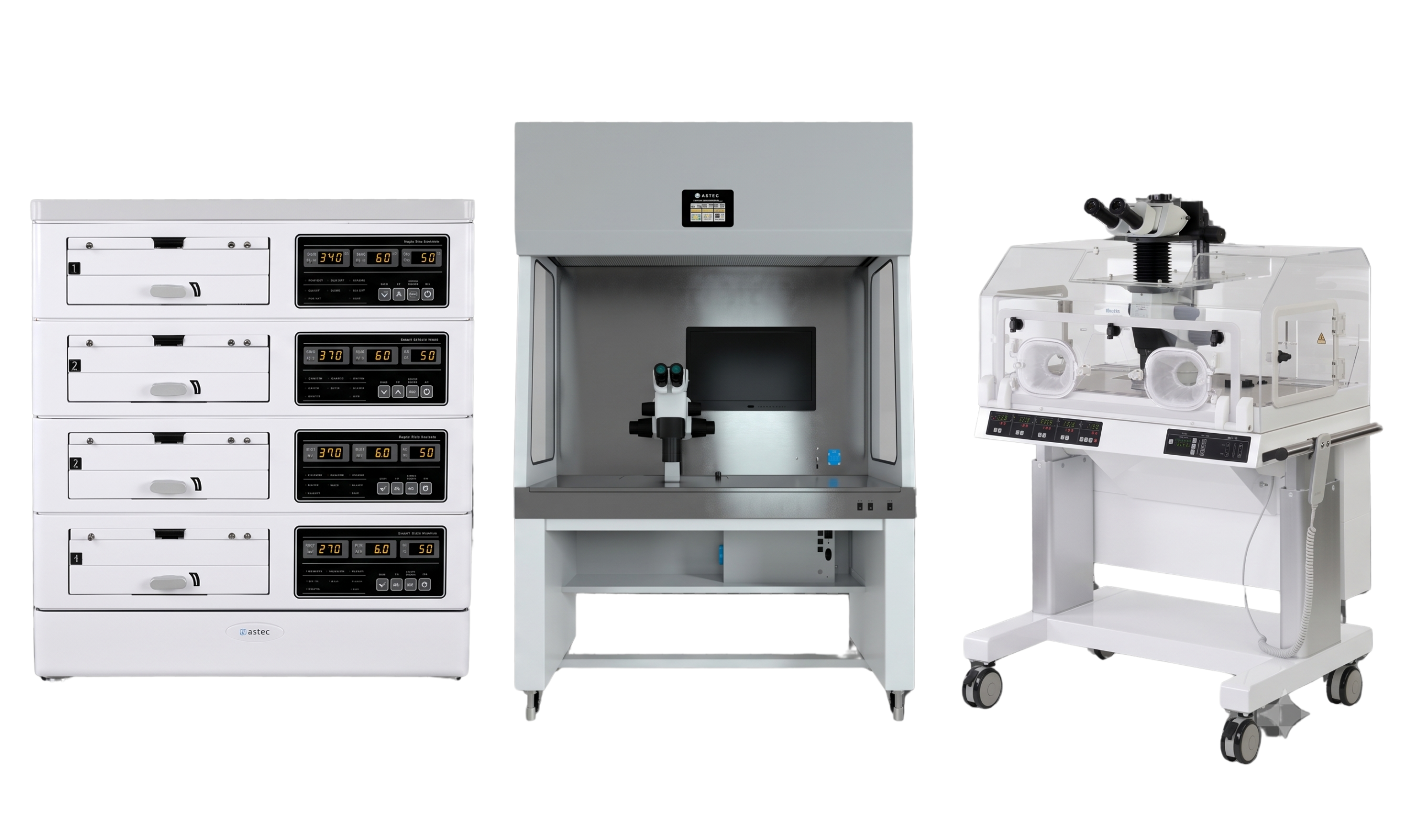 Equipos de tecnología avanzada Astec Bio para laboratorios de fecundación in vitro (FIV)