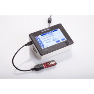 Pletina XY con vidrio central calefactados